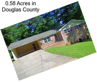0.58 Acres in Douglas County