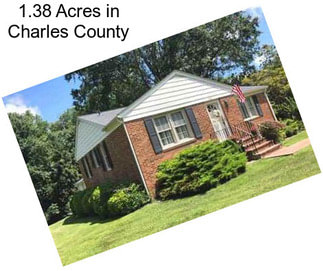 1.38 Acres in Charles County