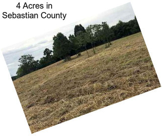 4 Acres in Sebastian County