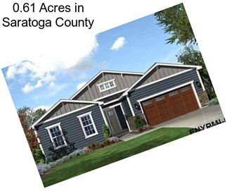 0.61 Acres in Saratoga County