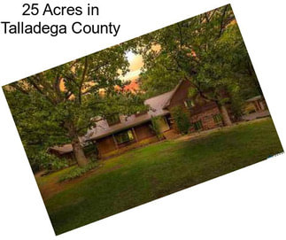 25 Acres in Talladega County