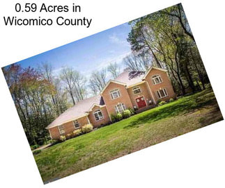 0.59 Acres in Wicomico County