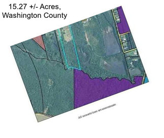 15.27 +/- Acres, Washington County