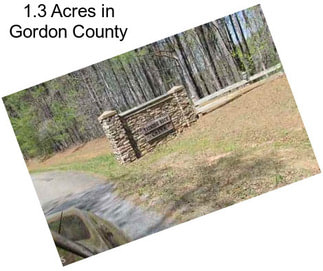 1.3 Acres in Gordon County