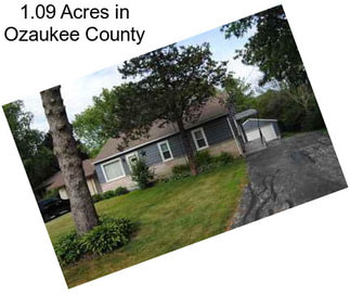 1.09 Acres in Ozaukee County