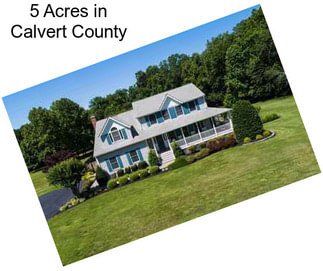 5 Acres in Calvert County