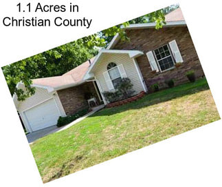 1.1 Acres in Christian County