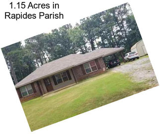 1.15 Acres in Rapides Parish