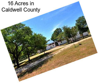 16 Acres in Caldwell County