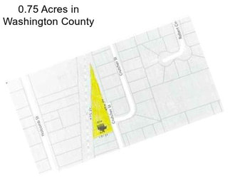 0.75 Acres in Washington County