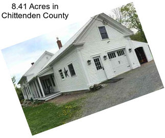 8.41 Acres in Chittenden County