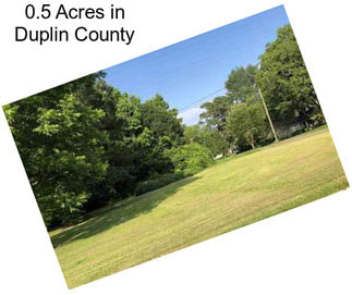 0.5 Acres in Duplin County