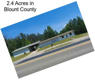 2.4 Acres in Blount County