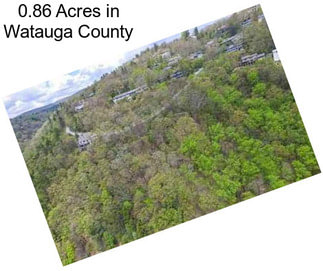 0.86 Acres in Watauga County