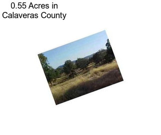 0.55 Acres in Calaveras County