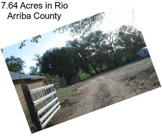 7.64 Acres in Rio Arriba County