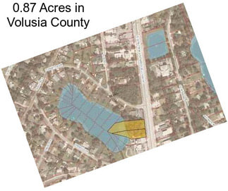 0.87 Acres in Volusia County