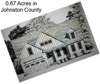 0.67 Acres in Johnston County