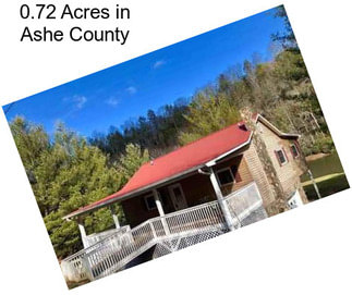 0.72 Acres in Ashe County