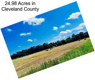 24.98 Acres in Cleveland County