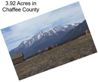 3.92 Acres in Chaffee County