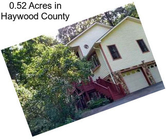 0.52 Acres in Haywood County