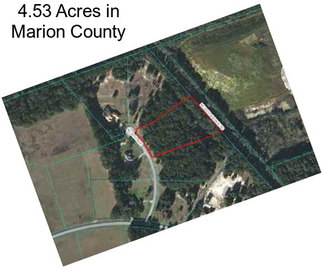 4.53 Acres in Marion County