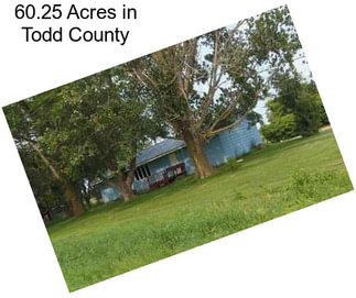 60.25 Acres in Todd County