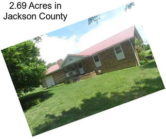 2.69 Acres in Jackson County