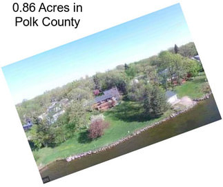 0.86 Acres in Polk County