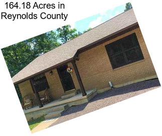 164.18 Acres in Reynolds County