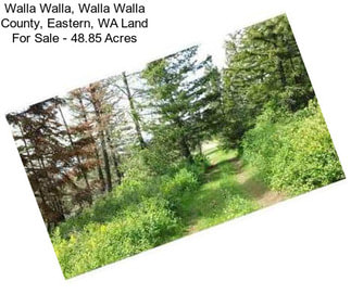 Walla Walla, Walla Walla County, Eastern, WA Land For Sale - 48.85 Acres