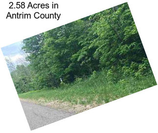 2.58 Acres in Antrim County