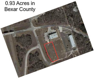 0.93 Acres in Bexar County