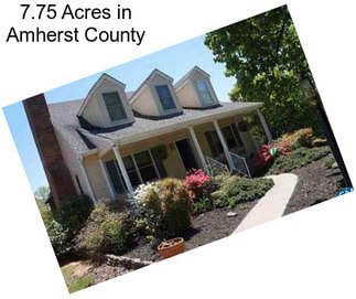 7.75 Acres in Amherst County