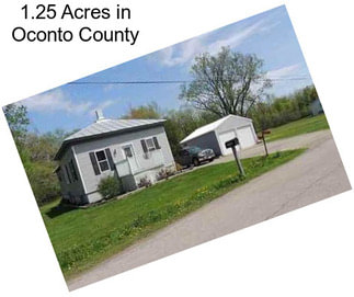 1.25 Acres in Oconto County