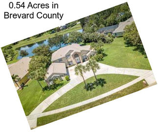 0.54 Acres in Brevard County