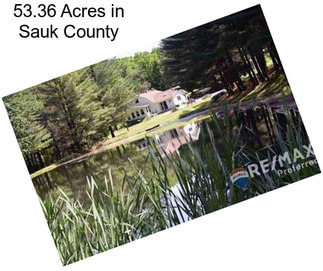 53.36 Acres in Sauk County