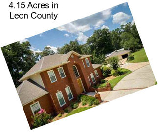 4.15 Acres in Leon County