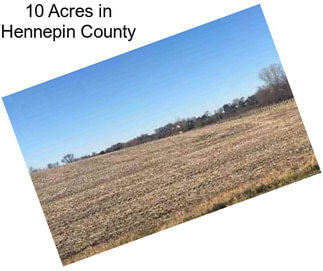 10 Acres in Hennepin County