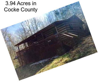 3.94 Acres in Cocke County