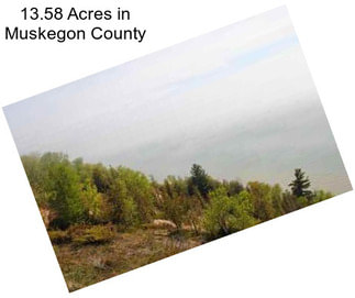 13.58 Acres in Muskegon County