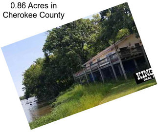 0.86 Acres in Cherokee County