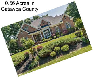 0.56 Acres in Catawba County