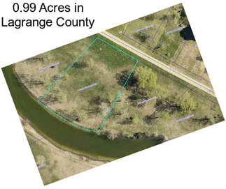 0.99 Acres in Lagrange County