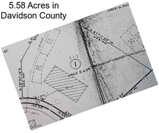 5.58 Acres in Davidson County