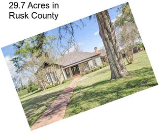 29.7 Acres in Rusk County