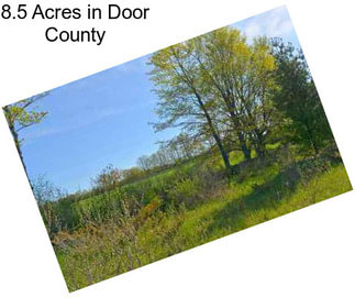 8.5 Acres in Door County