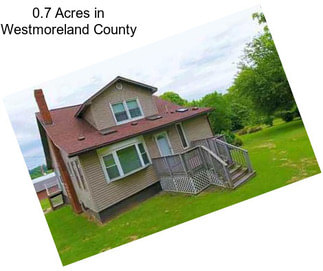 0.7 Acres in Westmoreland County