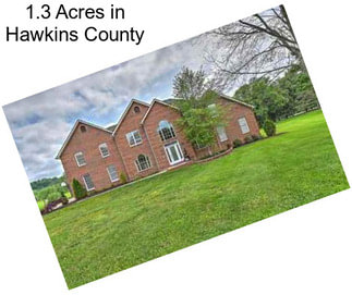 1.3 Acres in Hawkins County
